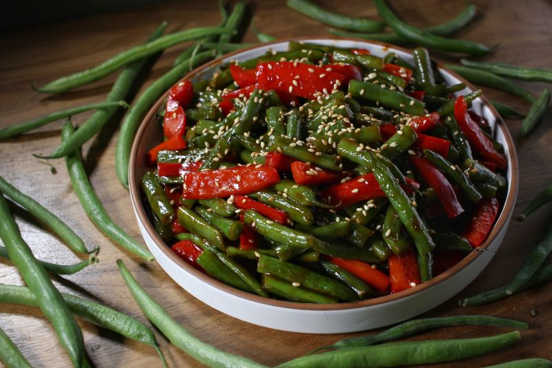 Thai Green Bean Stir Fry The Buslife Kitchen